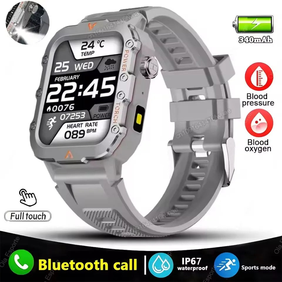 2025 New LED Men's Smartwatch Bluetooth