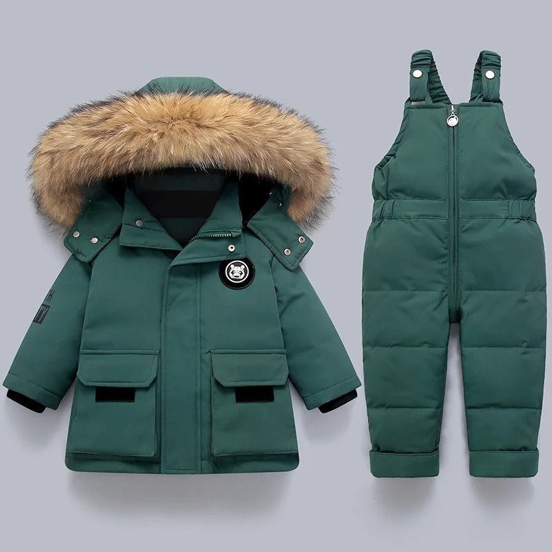 Children Clothing Set Baby Winter Warm Down