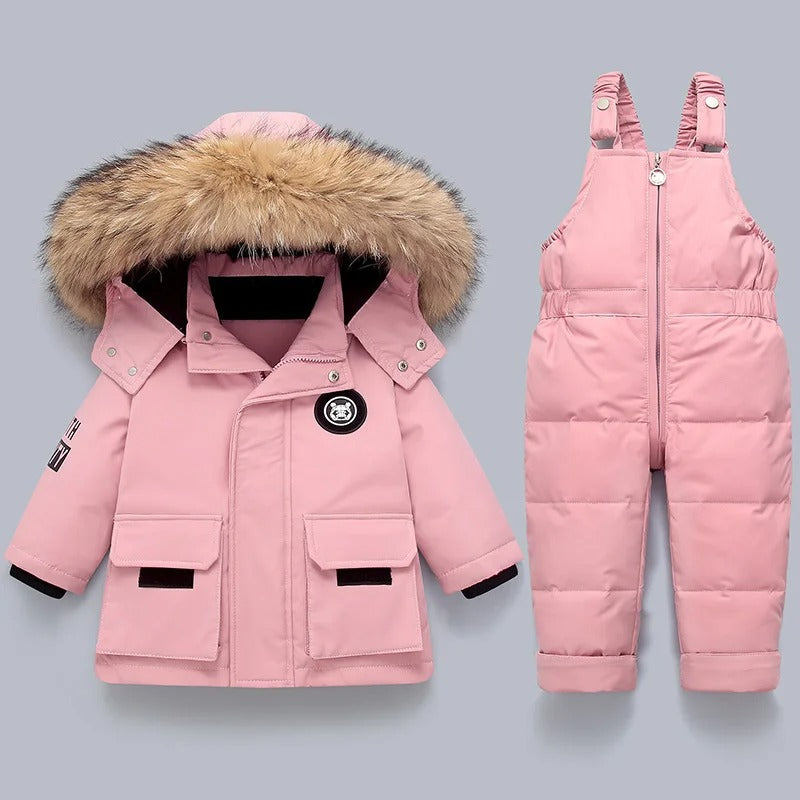 Children Clothing Set Baby Winter Warm Down