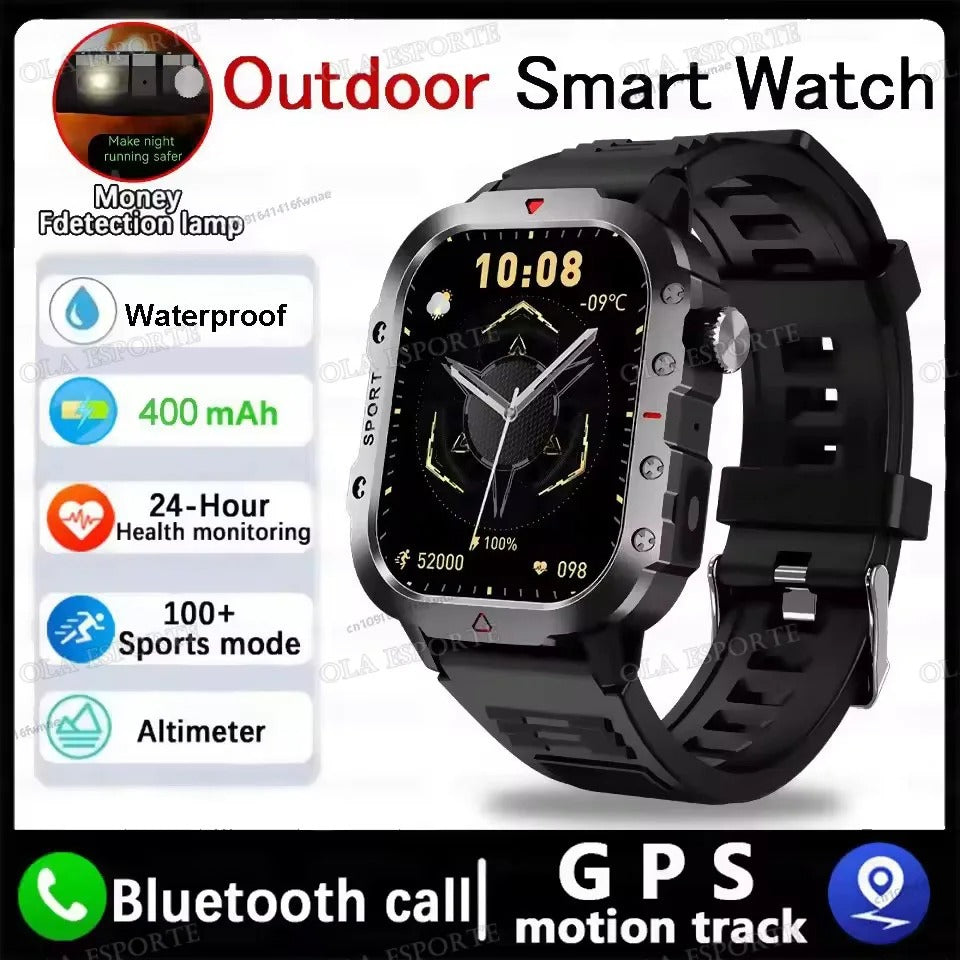 2025 New LED Men's Smartwatch Bluetooth