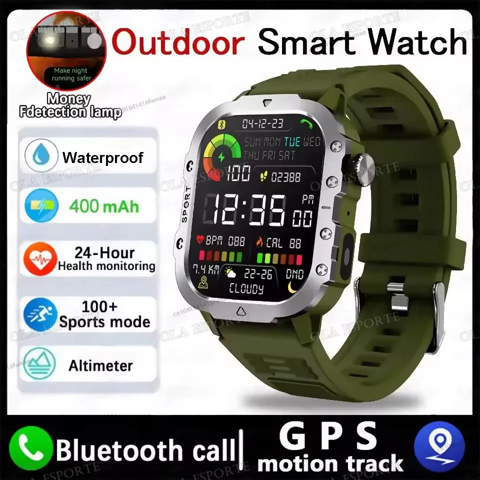2025 New LED Men's Smartwatch Bluetooth