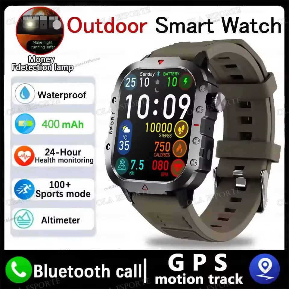 2025 New LED Men's Smartwatch Bluetooth