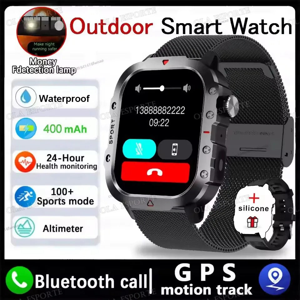 2025 New LED Men's Smartwatch Bluetooth