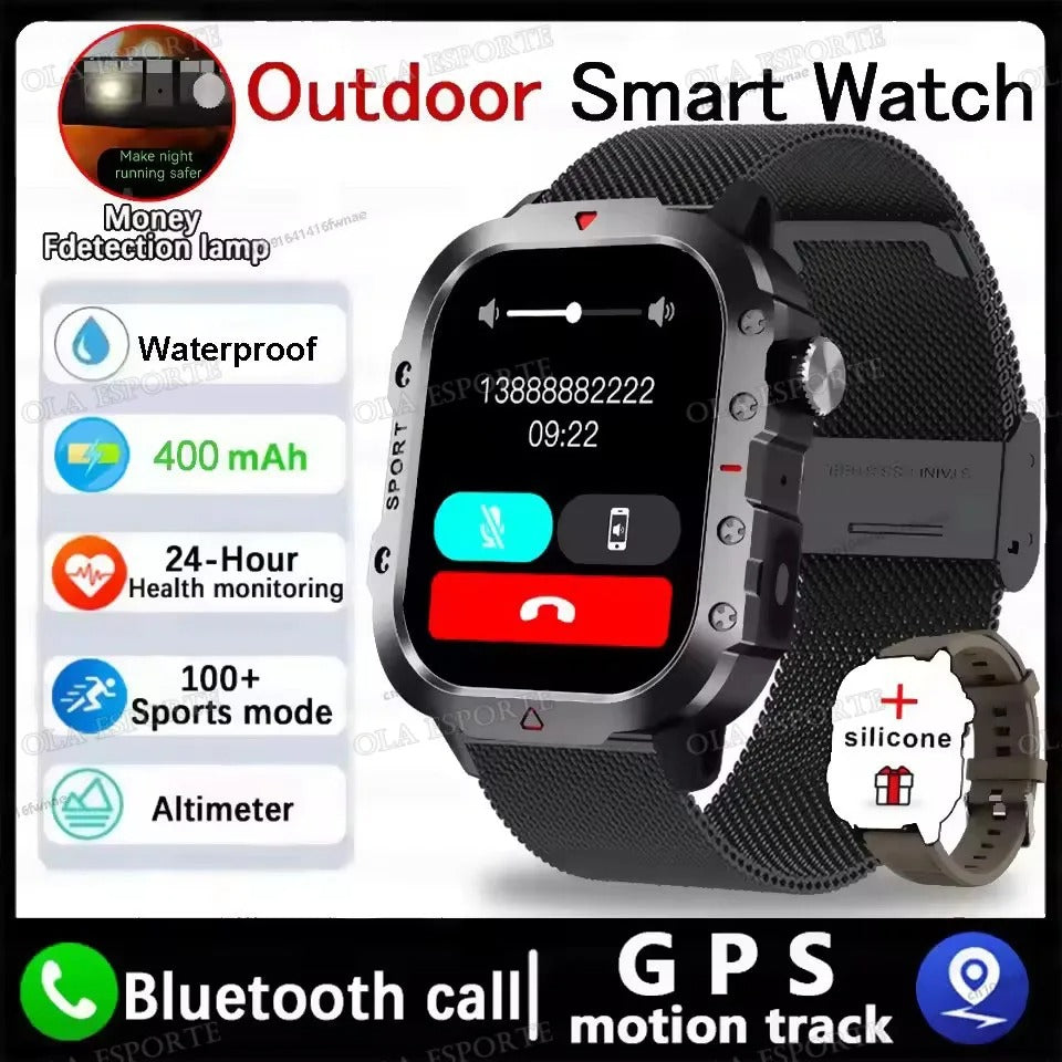 2025 New LED Men's Smartwatch Bluetooth