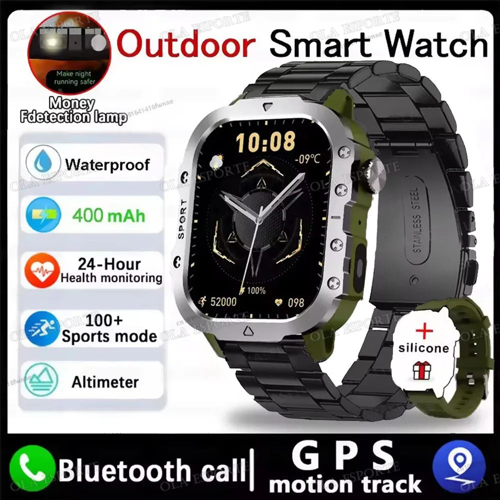 2025 New LED Men's Smartwatch Bluetooth
