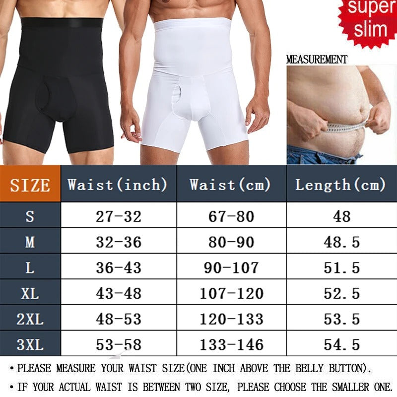 Men Tummy Control Shorts Body Shaper