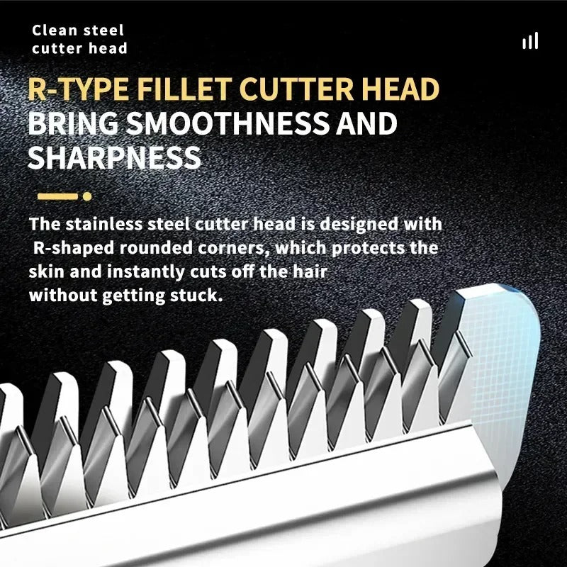 Hair Clipper Professional Cordless Men Hair Trimmer Men's Hair Cutting Machine