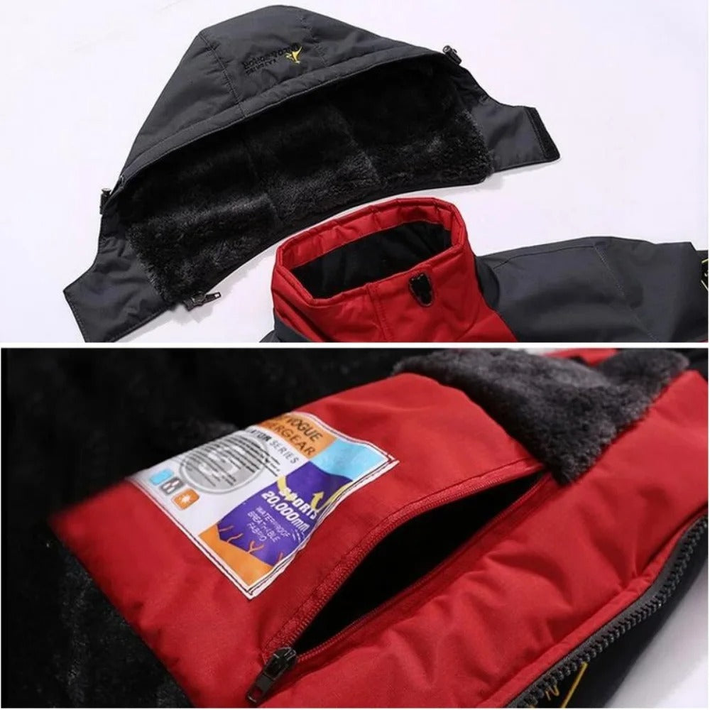 Winter Parka Men Windbreak