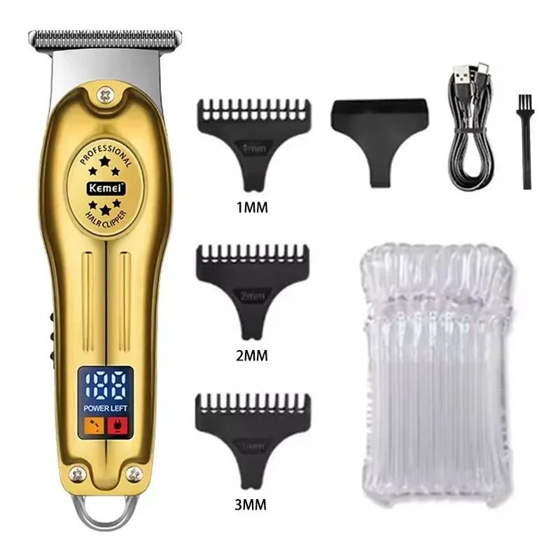 Hair Clipper Professional Cordless Men Hair Trimmer Men's Hair Cutting Machine