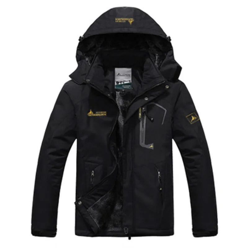 Winter Parka Men Windbreak