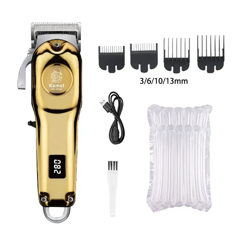 Hair Clipper Professional Cordless Men Hair Trimmer Men's Hair Cutting Machine