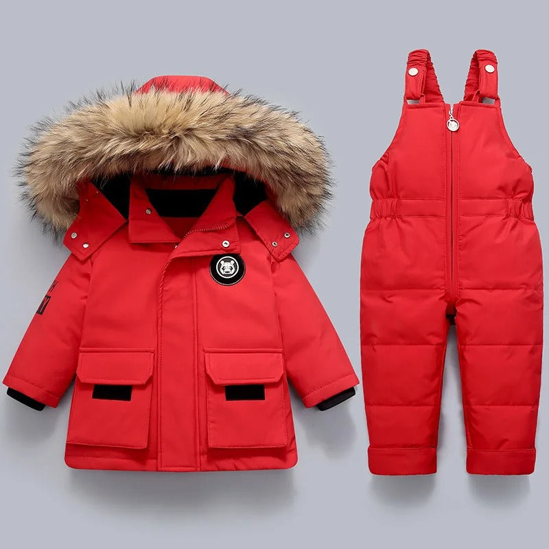 Children Clothing Set Baby Winter Warm Down