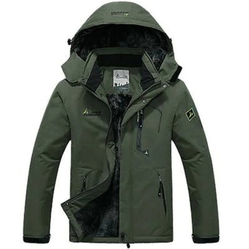 Winter Parka Men Windbreak
